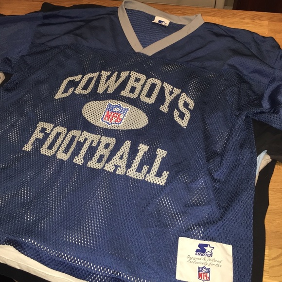 STARTER Tops - 1995 Vintage Starter Dallas Cowboys Mesh Jersey
